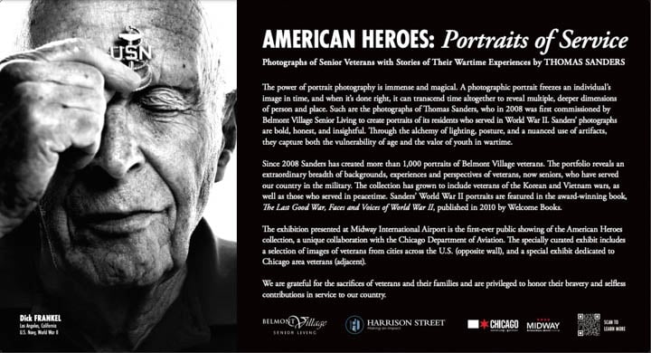 Veteran Photography Exhibit Honoring Military Heros