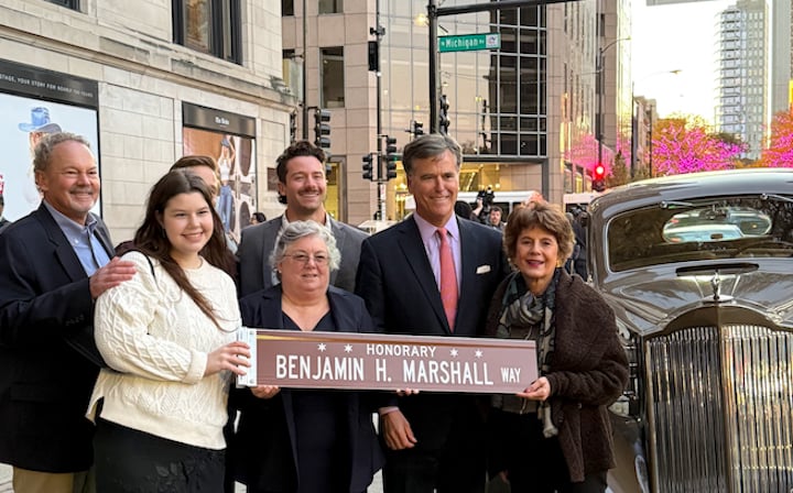Celebrating Chicago's Visionary Architect: Benjamin Marshall Honored with Historic Street Naming