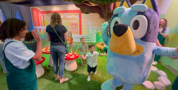 Step Through The Magical Door At Camp To Find Bluey