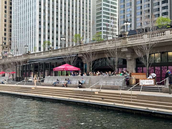 Enclosure Offers Stunning Views, Drinks, And Bites In Climate Controlled Spot Along The Chicago River