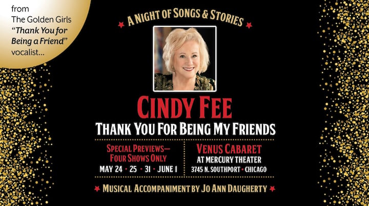 Cindy Fee, "Thank You For Being A Friend" Vocalist, Debuts First Ever One