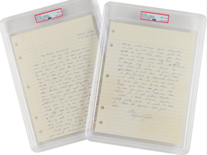Michael Jordan’s High School Love Letter Hits the Auction Block