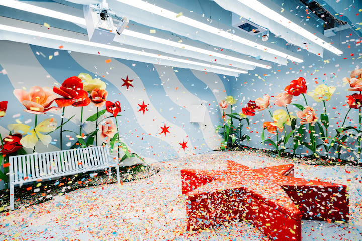 Color Factory's Colors In Bloom Exhibit Now Open