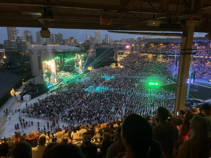 An Evening WIth The Boss At Wrigley