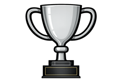 Runner up trophy
