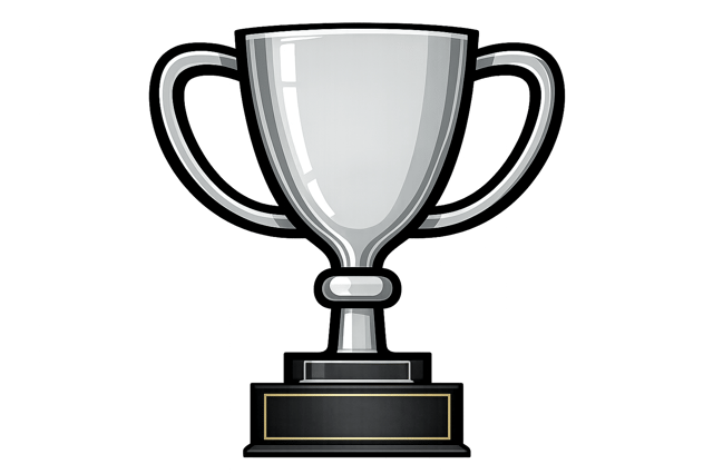 Runner up trophy
