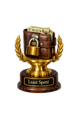 Least Spent trophy