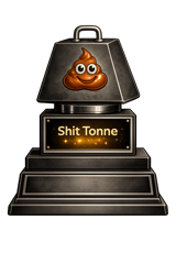 Shit-Tonne trophy