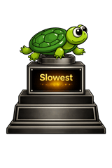 Slowest (turtle) trophy