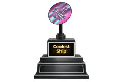 Coolest Ship trophy