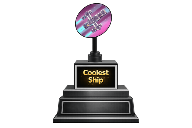 Coolest Ship trophy