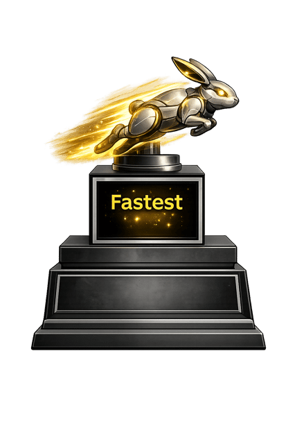 Fastest Ship (bunny) trophy