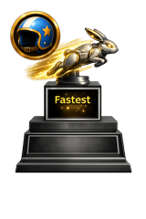 Rookie Fastest Ship (bunny) trophy