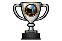Rookie Runner up trophy