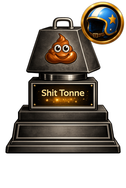 Shit-Tonne trophy