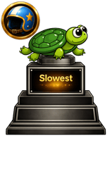 Rookie Slowest (turtle) trophy