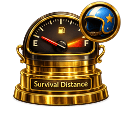 Rookie Survival Distance trophy