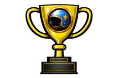 Rookie Winner trophy