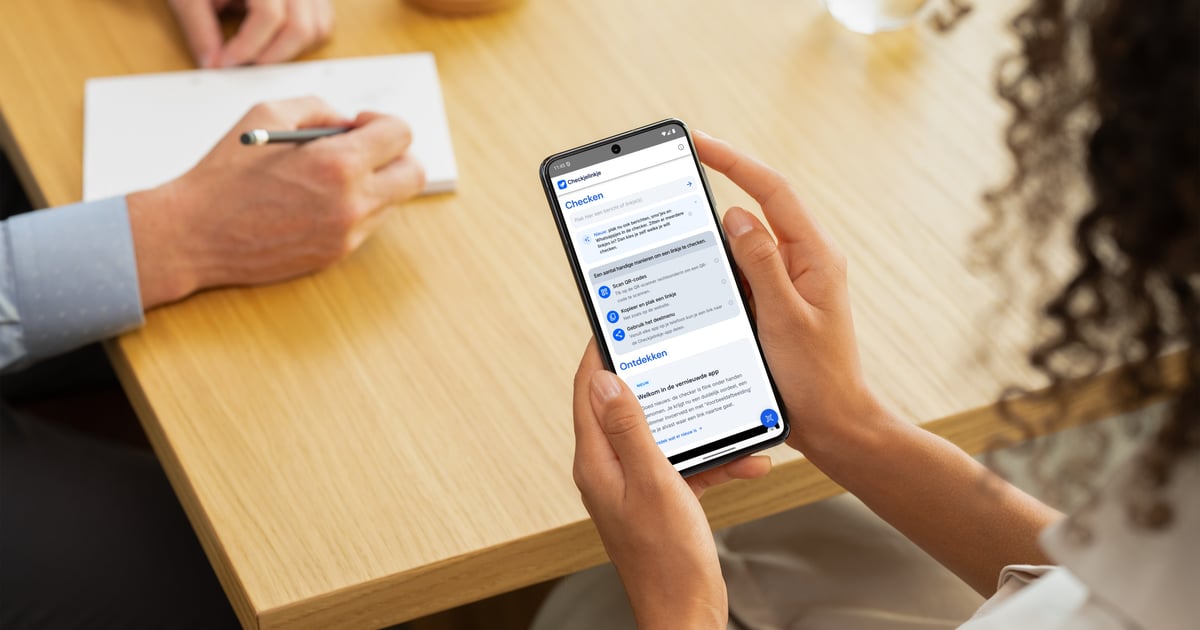 Dezelfde app in een nieuw jasje