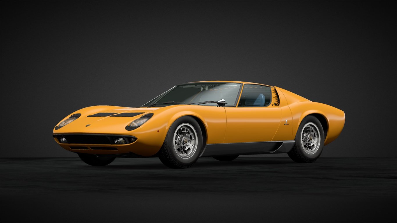 Lamborghini Miura P400 Bertone Prototype '67