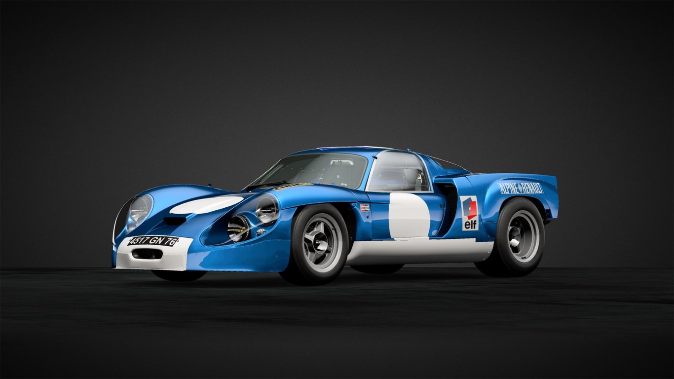 Alpine A220 Race Car '68