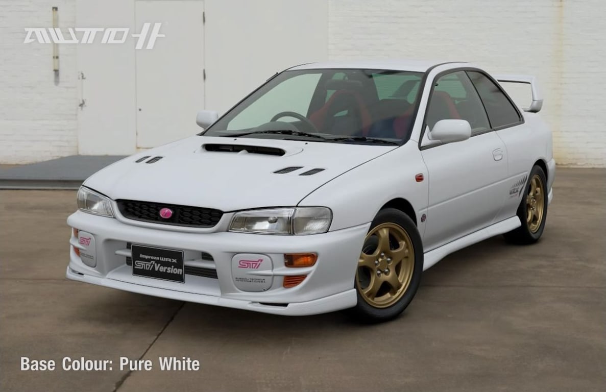 Subaru Impreza Coupe WRX Type R STi Version VI '99 - Used Car Dealer Photo