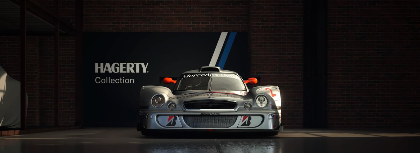 AMG Mercedes CLK-LM '98 - Hagerty, Learn More (Front)