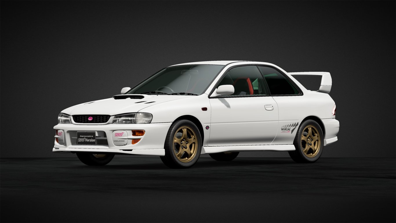 Subaru Impreza Coupe WRX Type R STi Version VI '99