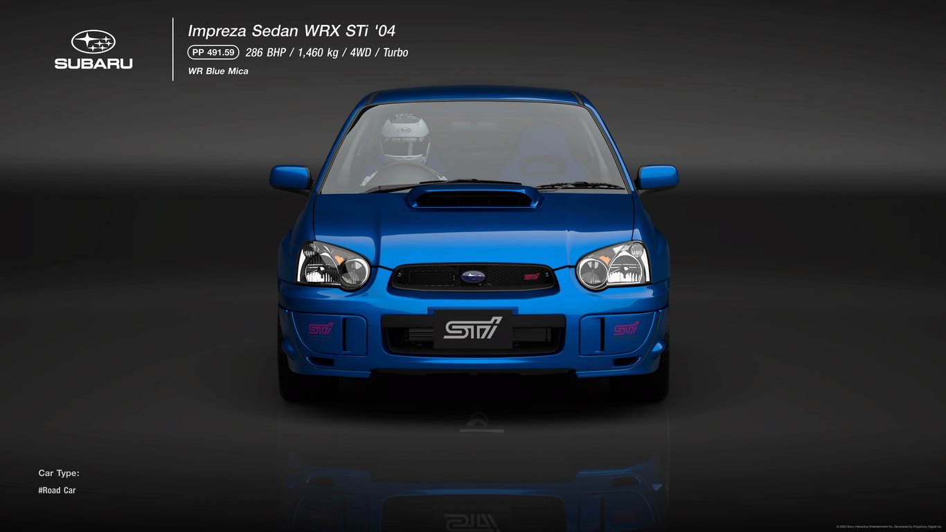 Subaru Impreza Sedan WRX STi '04