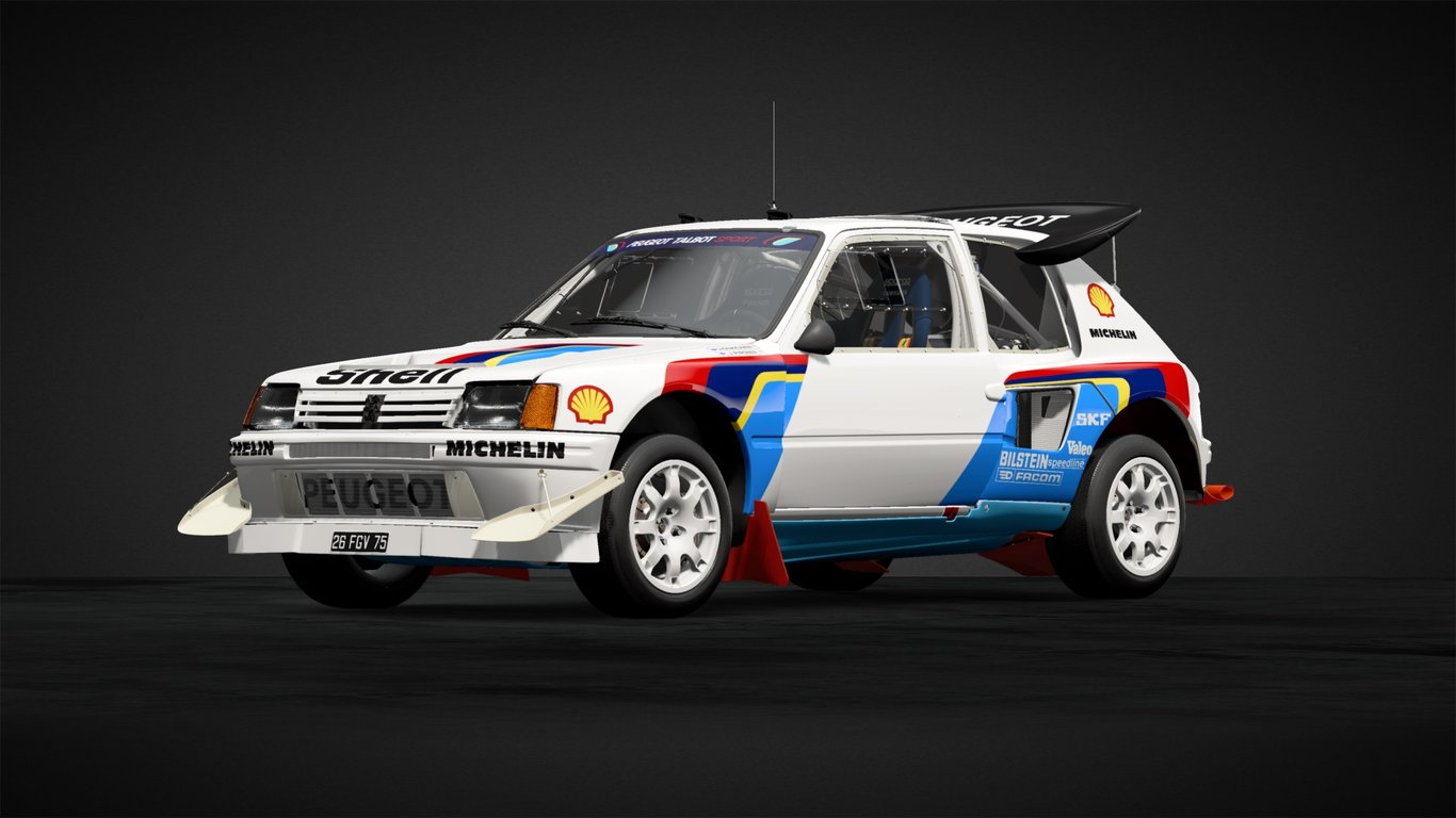 Peugeot 205 Turbo 16 Evolution 2 '86