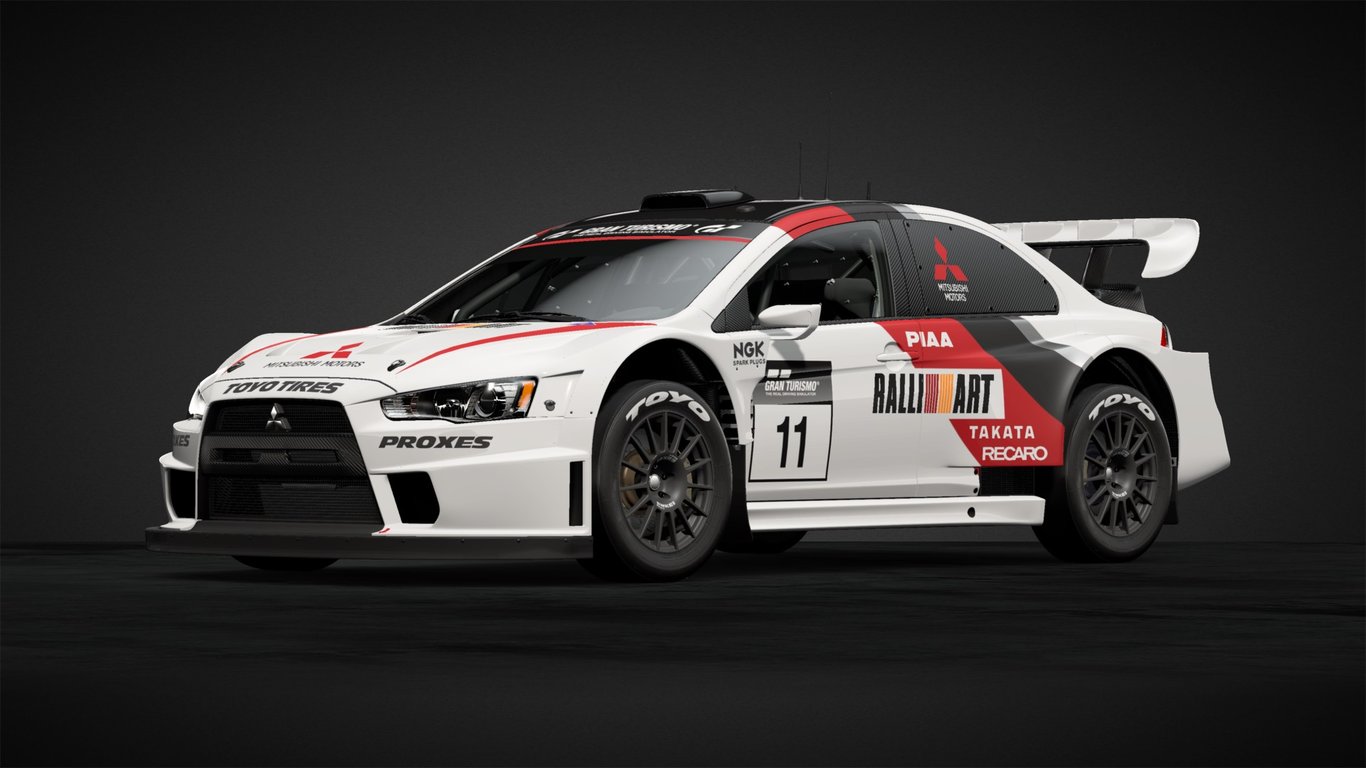 Mitsubishi Lancer Evolution Final Edition Gr.B Rally Car