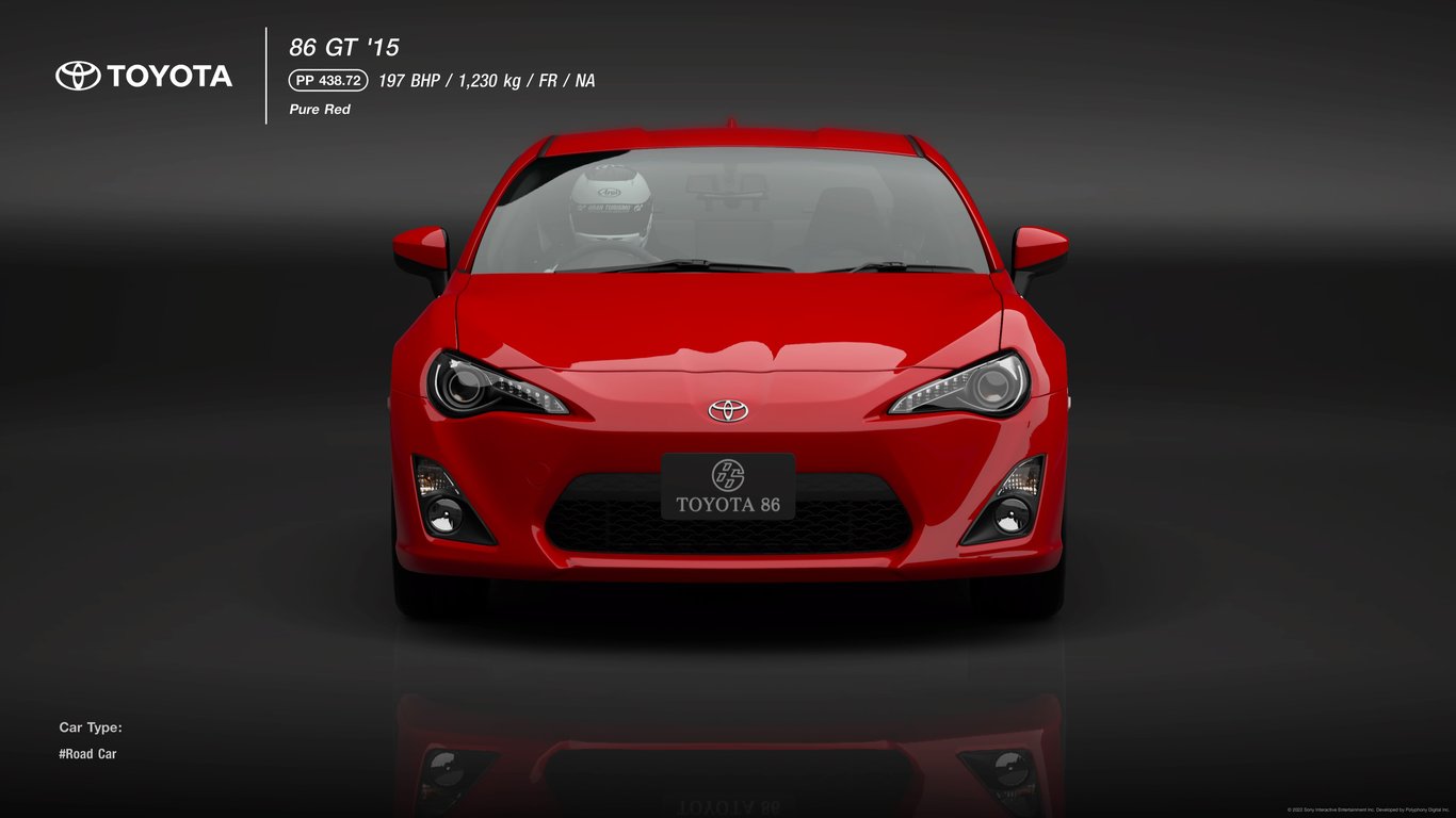 TOYOTA 86 GT '15