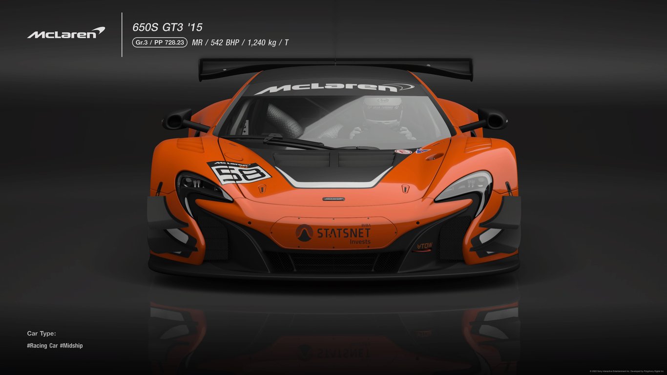 McLaren 650S GT3 '15