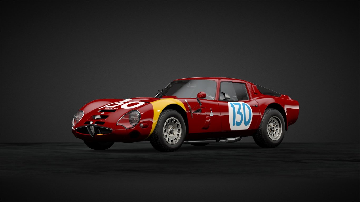 Alfa Romeo GIULIA TZ2 carrozzata da ZAGATO '65