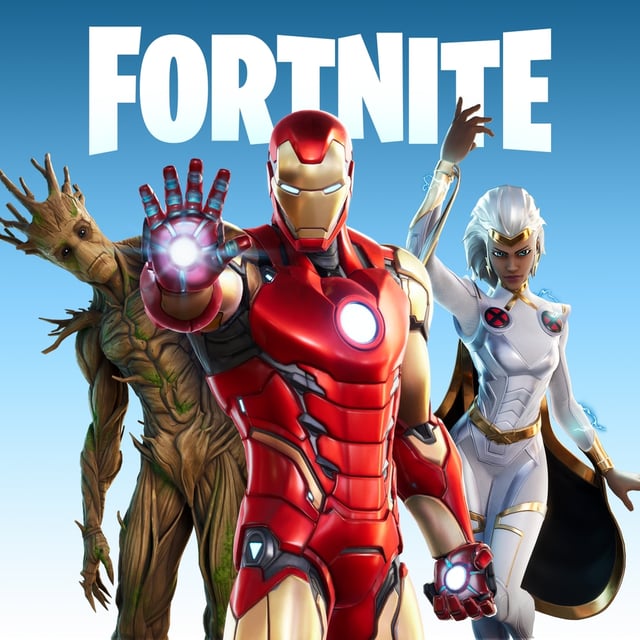 Fortnite Wallpaper 4K, Iron Man, PlayStation 4, PC Games