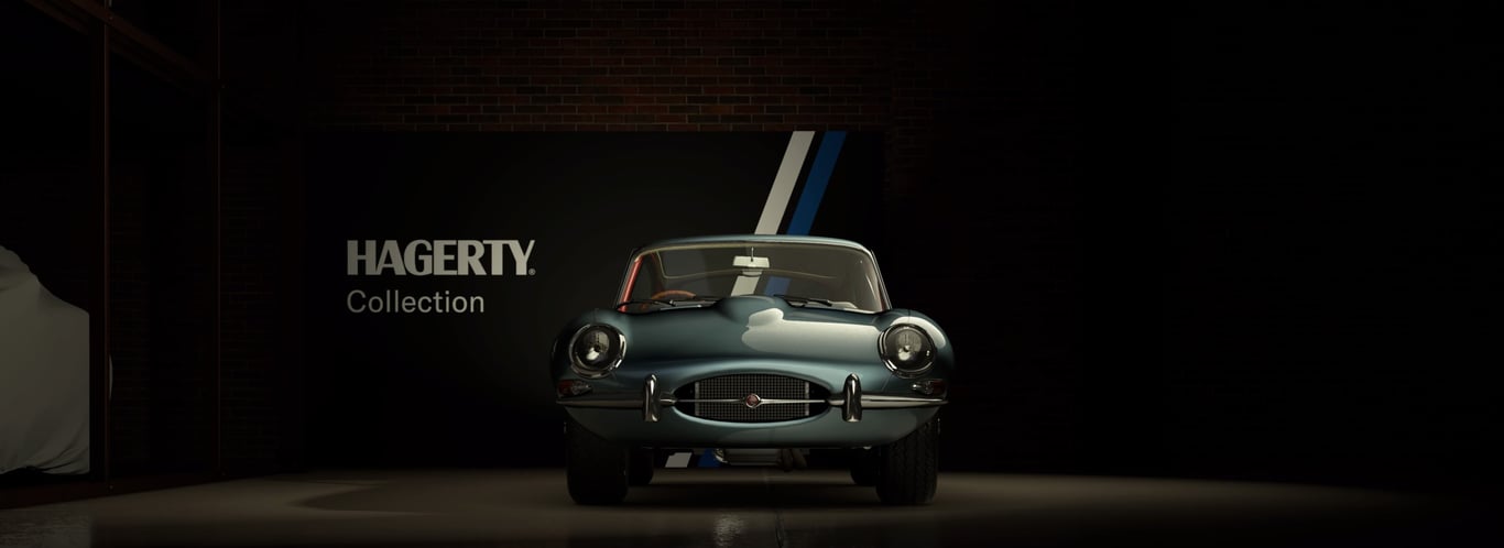 Jaguar E-type Coupé '61 - Hagerty, Learn More (Front)