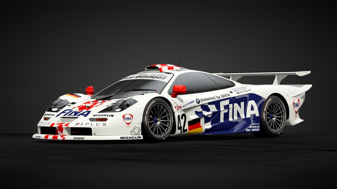 BMW McLaren F1 GTR Race Car '97