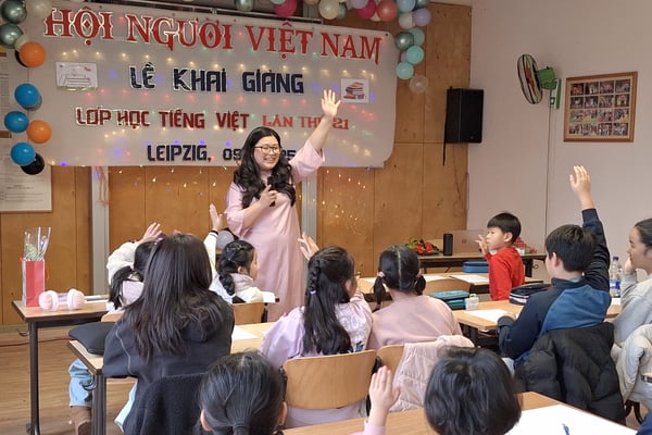Lớp tiếng Việt — Hội Người Việt Nam TP. Leipzig