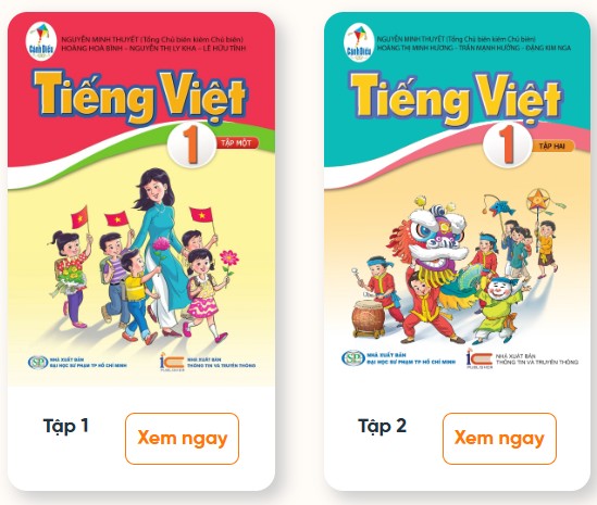 Sách Giáo Khoa Tiếng Việt – Bộ Cánh Diều (Lớp 1–5) – 1
