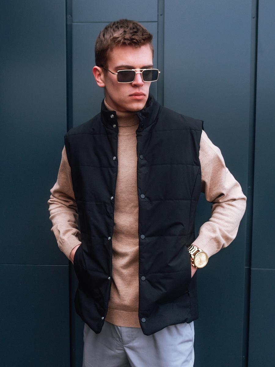 Жилет чоловічий BEZET Basic чорний