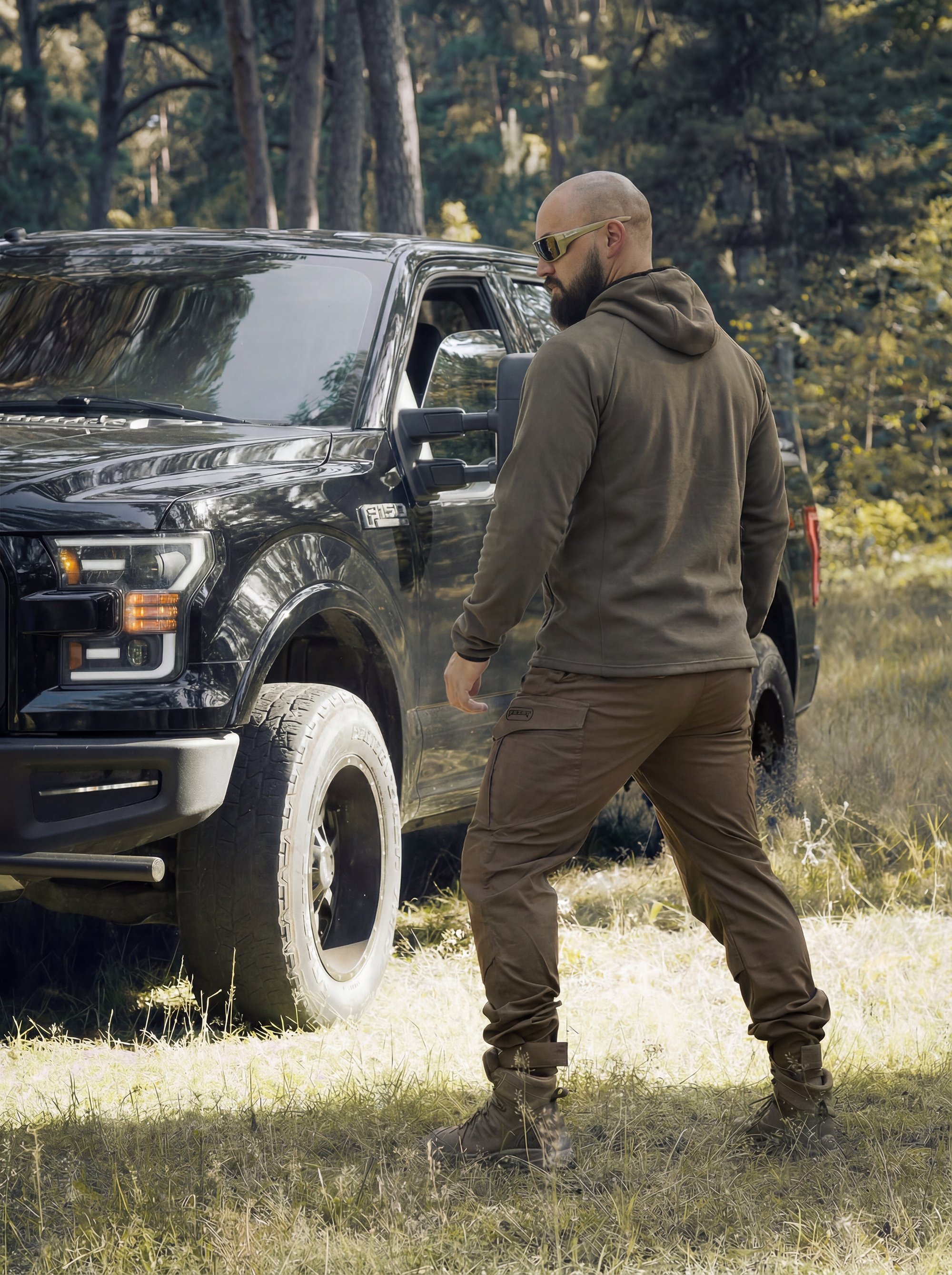 Кофта BEZET Motion хакі - Фото 19