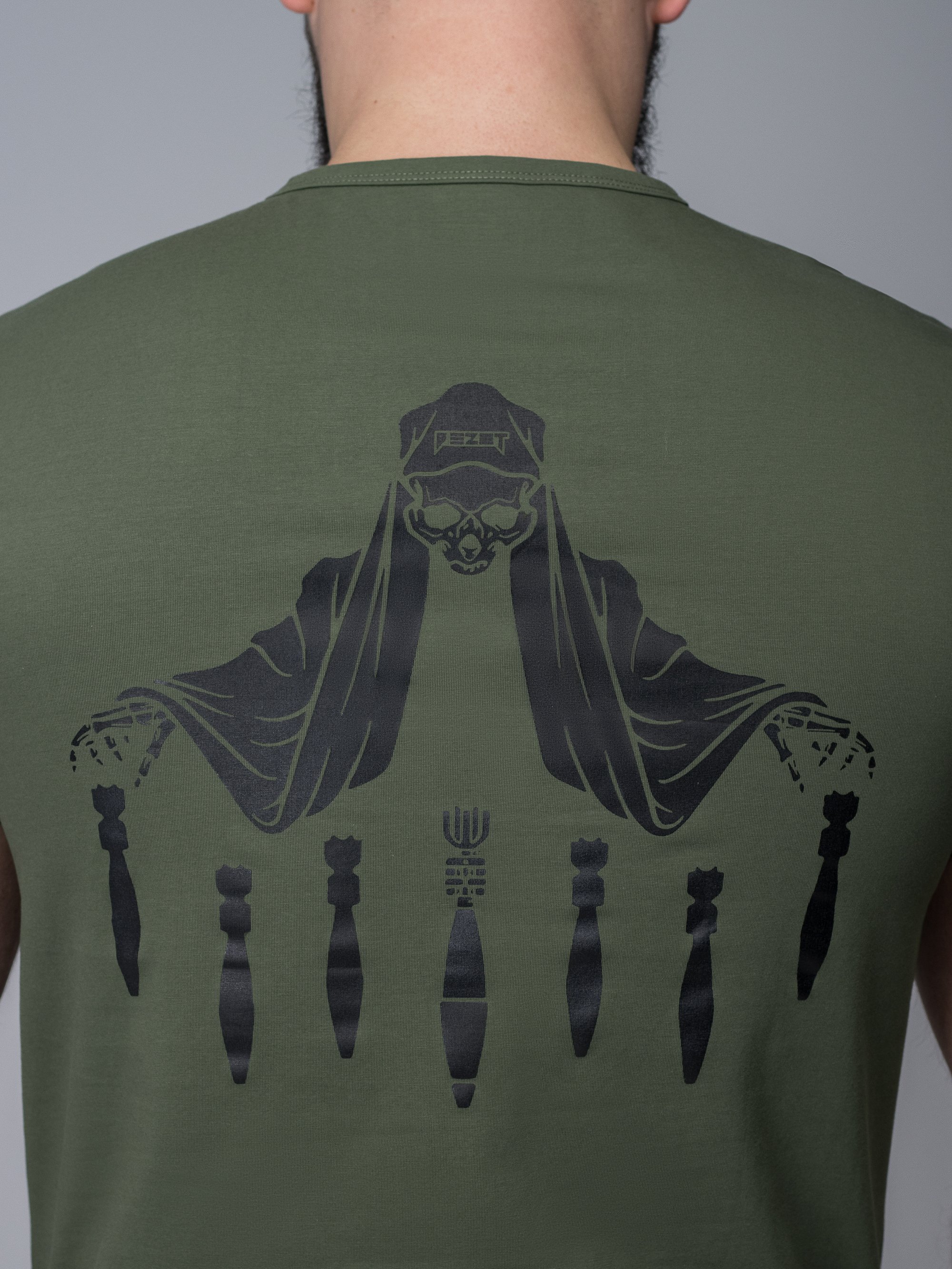 Футболка BEZET Bomb хакі - Фото 2