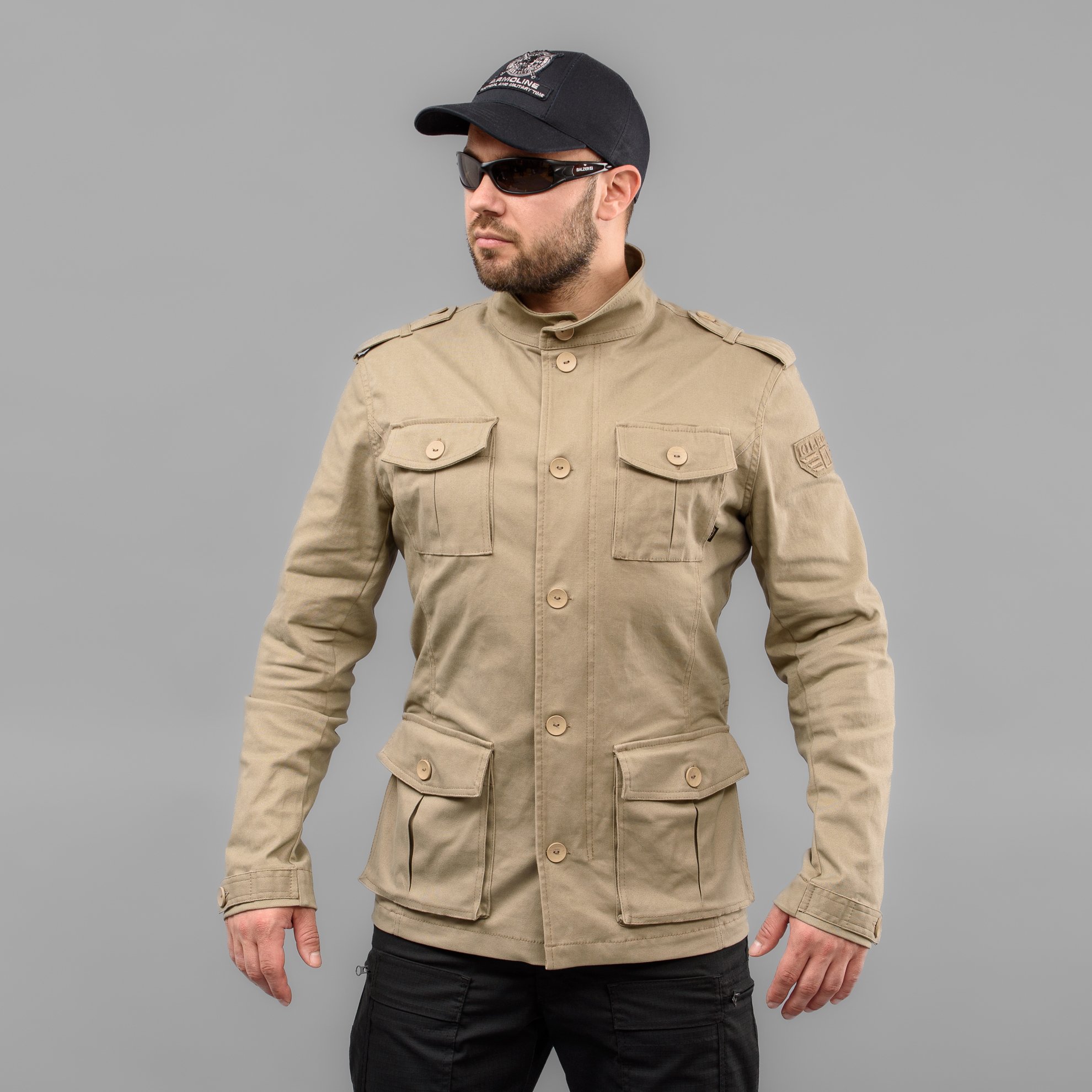 Куртка мілітарі "KILBORN" KHAKI (Джинс) Armoline