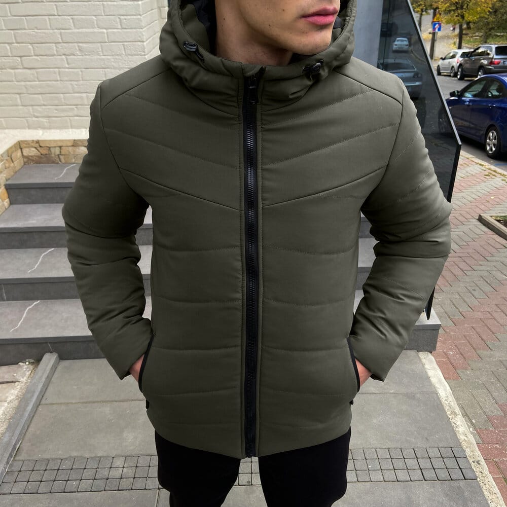 чоловіча зимова Куртка з капюшоном Pobedov Winter Jacket Dzen