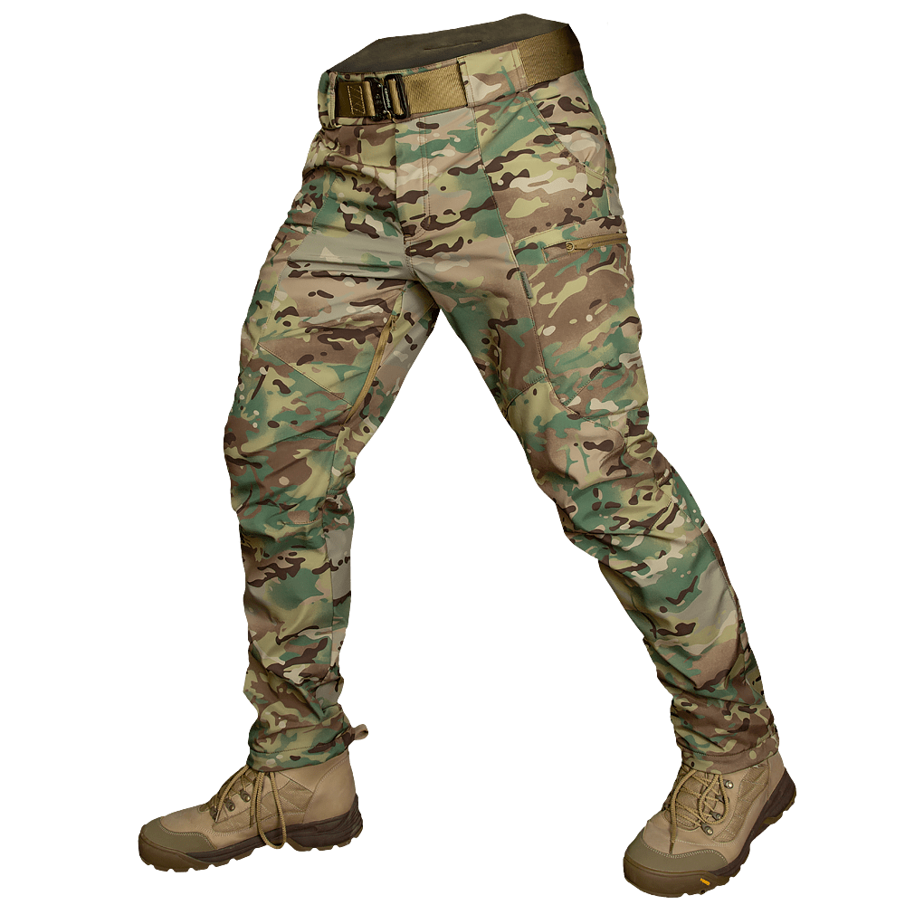 Штани Camotec SoftShell Vent Мультикам KOMBAT