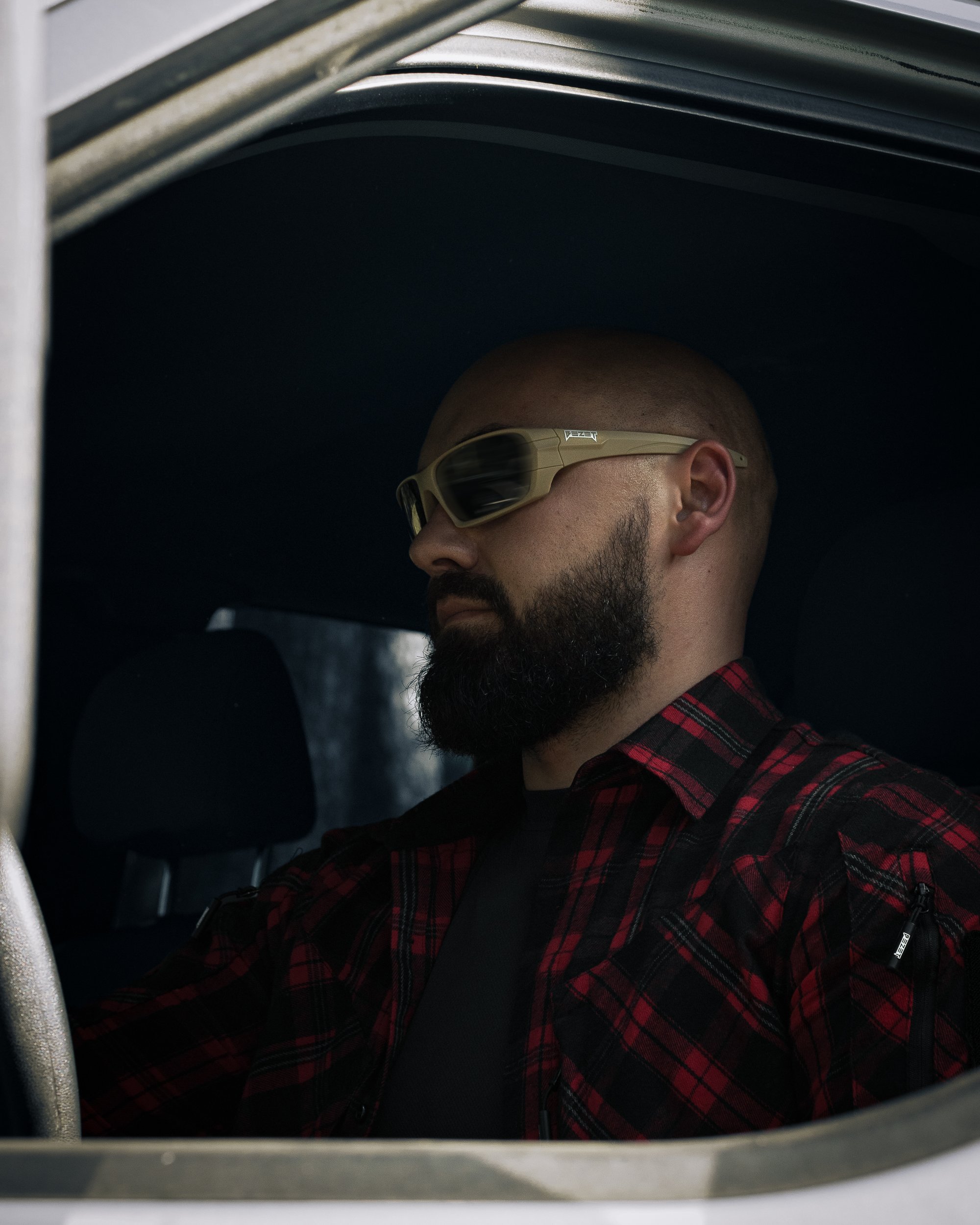 Сорочка фланелева BEZET Defender чорний/червоний - Фото 40