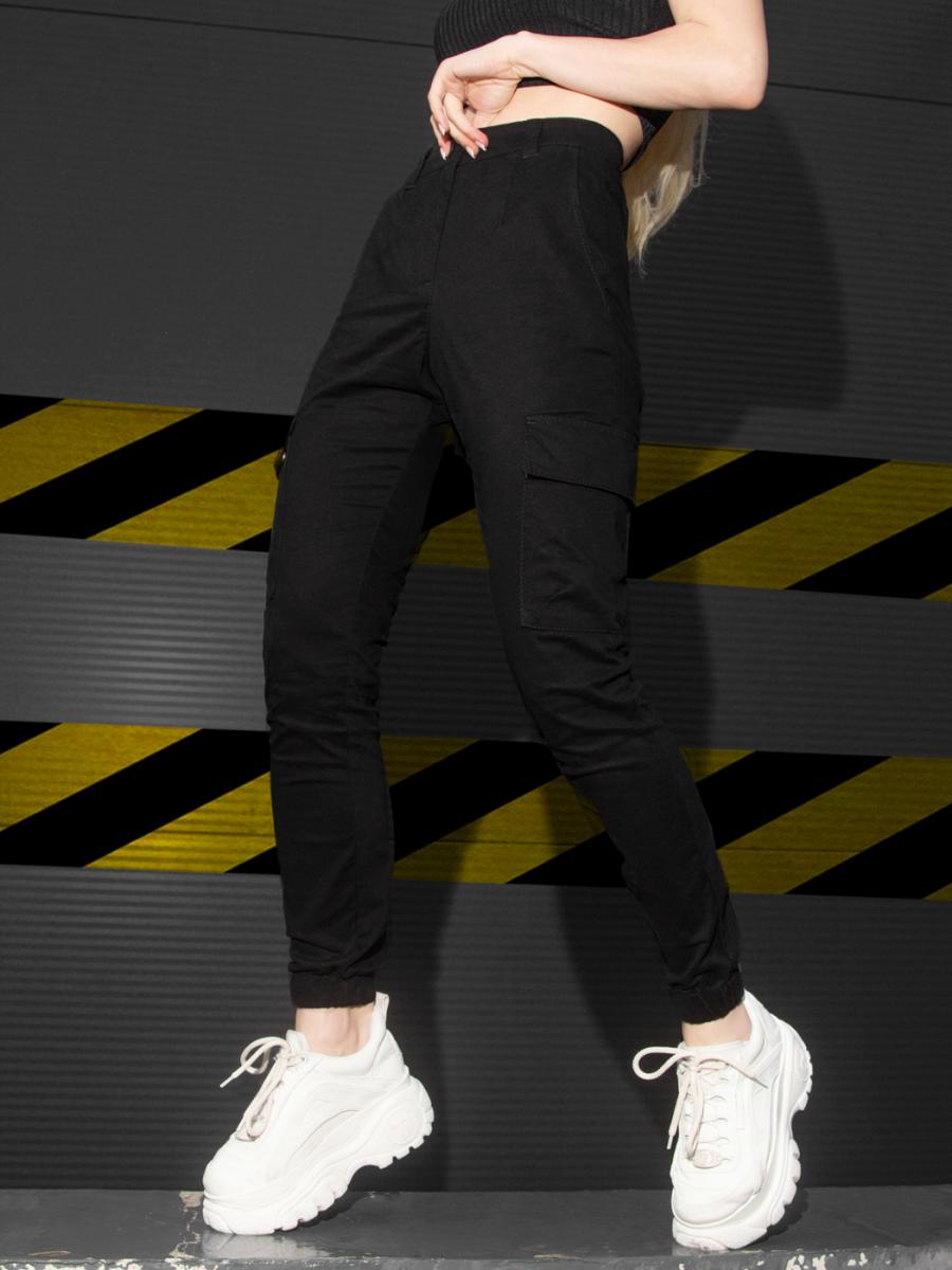 Брюки карго BEZET Eva черный