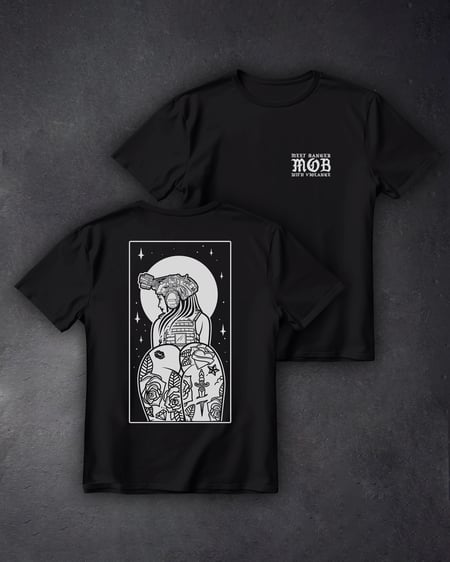 Футболка з принтом Tactical Girl чорна We feel