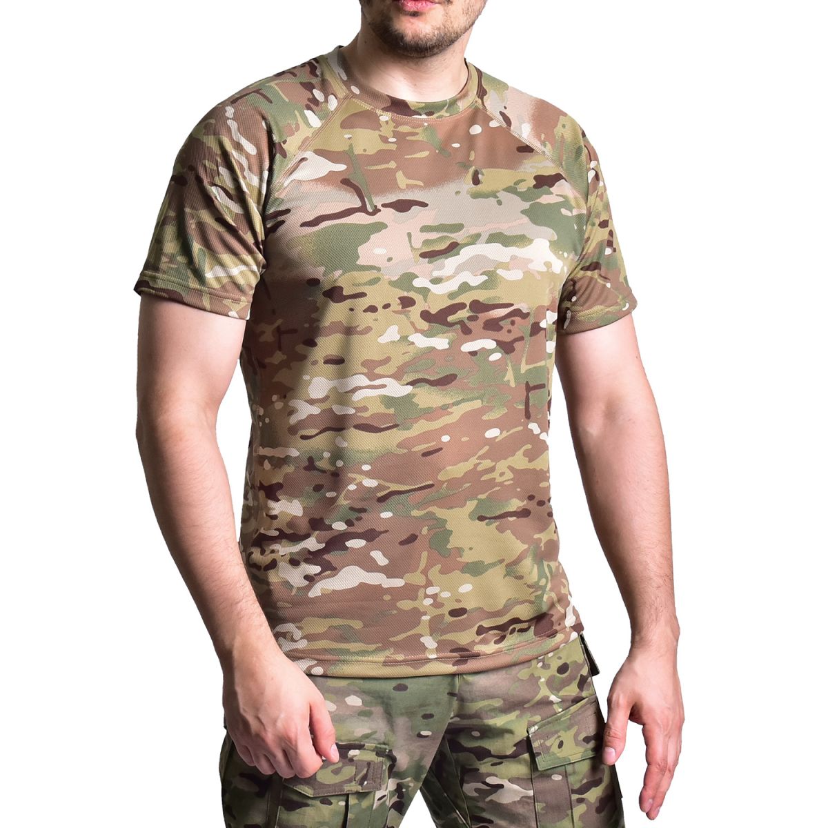 Футболка реглан Coolmax SpecOps air Tee Мультикам GIG MILITARY