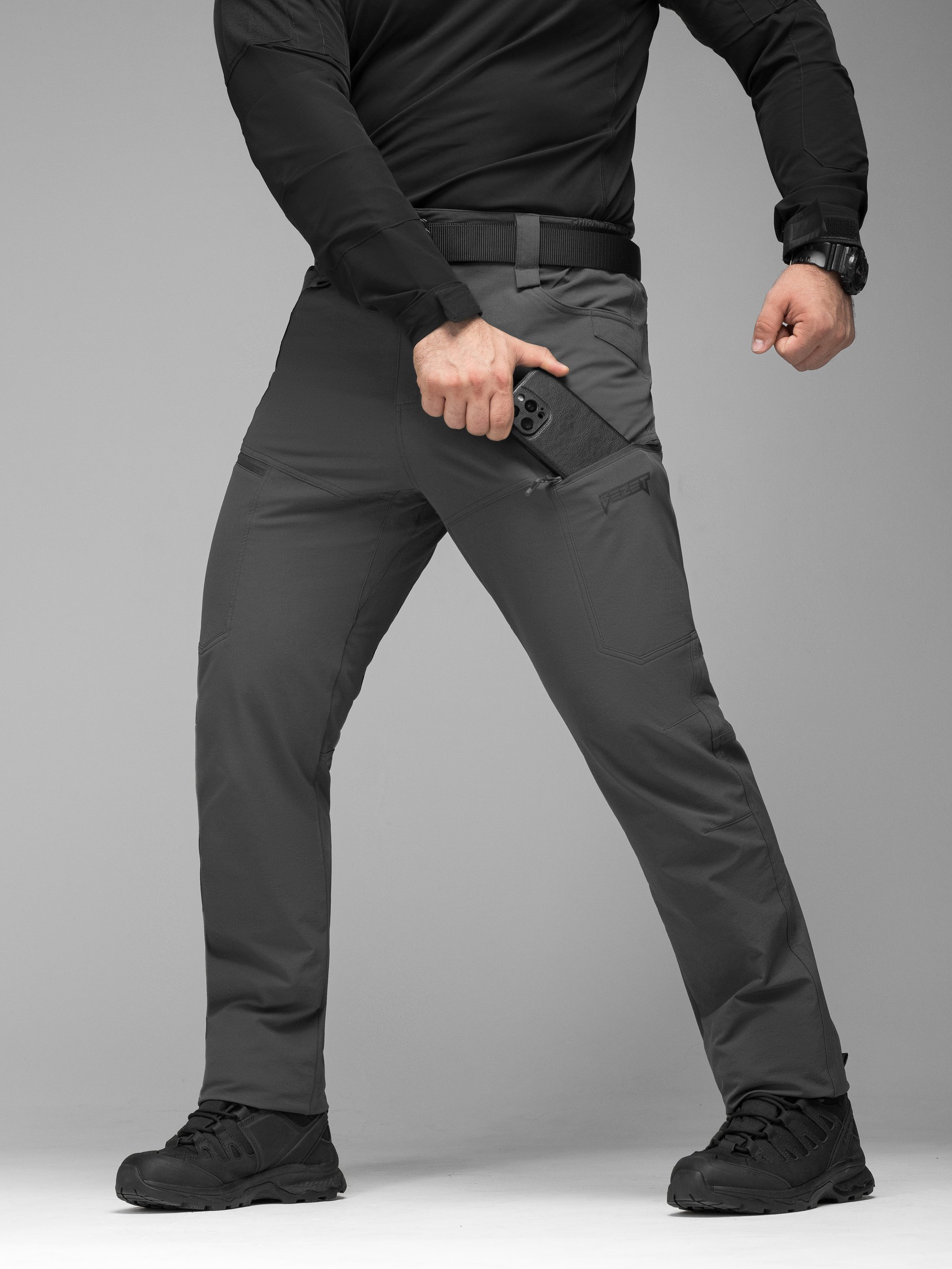Штани карго тактичні BEZET TactDry 240 сірий - Фото 7